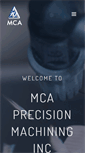 Mobile Screenshot of mca-precision.com